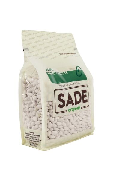 Sade Organik Kuru Fasulye 1000 Gr