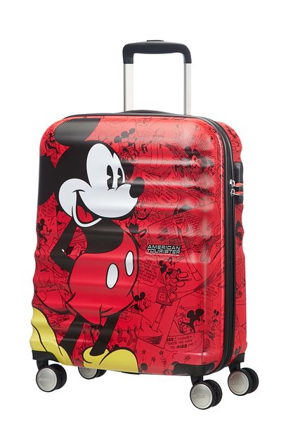 American Tourister DISNEY WAVEBREAKER   HARD SPINNER LUGGAGE   3 PCS SET CM  COMICS RED