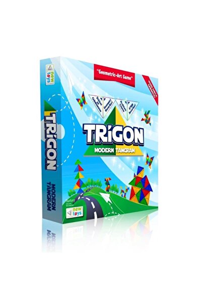 NewToys New Toys Trigon Oyunu Modern Üçgen Tangram Trigon Geometrik Zeka Oyunu