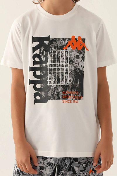 Kappa 100% Cotton Boy's Crew Neck T-Shirt