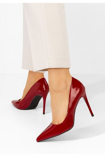 B T Shoes Lauretta red stiletto shoes