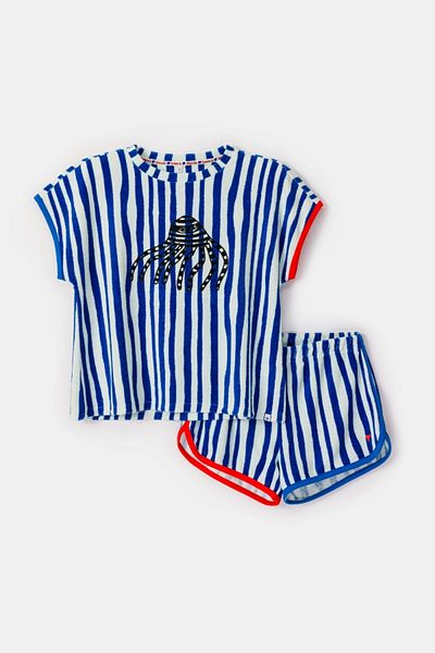 Woody Pijamale pentru femei-Hpd - 953-TERY STRIPE WOODY HELEN B