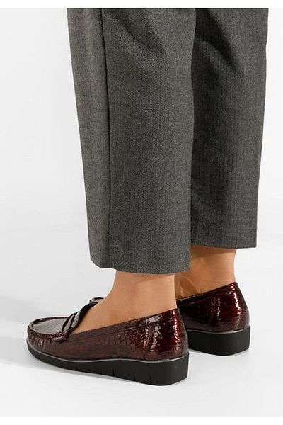 B T Shoes Women's Asinia moccasins, dark blue