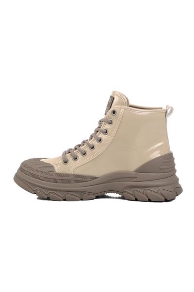Guja Γυναικείες μπότες 24K311-4 Z Μπεζ λουστρίνι πολυουρεθάνης