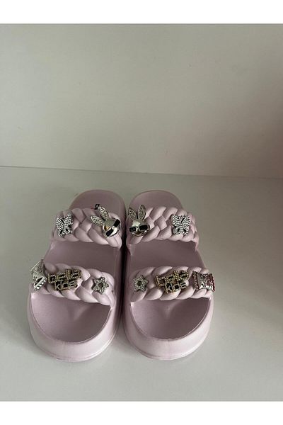 akınabella Akinabella E423.F Lila Girls Slippers