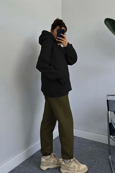 BayBayan Γυναικείο Σετ Αθλητικό και Casual Oversize Φόρμα