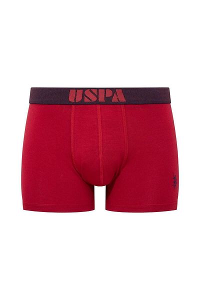 U.S. Polo Assn. Πόλο Ασν. Ανδρικό μποξέρ 3 τεμαχίων με κουτί μπορντό-ναυτικό-ανθρακί - πολλαπλά χρώματα - BCP1.80V52Q1L