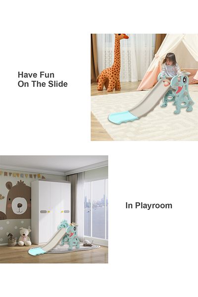 Ma Baby Children's Slide Indoor Household Small Kids Slide for Toddlers