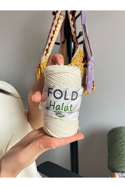 FOLD Σχοινί Σχοινί 3 Twist 250 γραμμάρια
