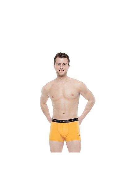U.S. Polo Assn. Πόλο Ασν. Ανδρική ρίγα Şarko - Κίτρινο - Παράθυρο 3 τεμαχίων - Πολλαπλά χρώματα