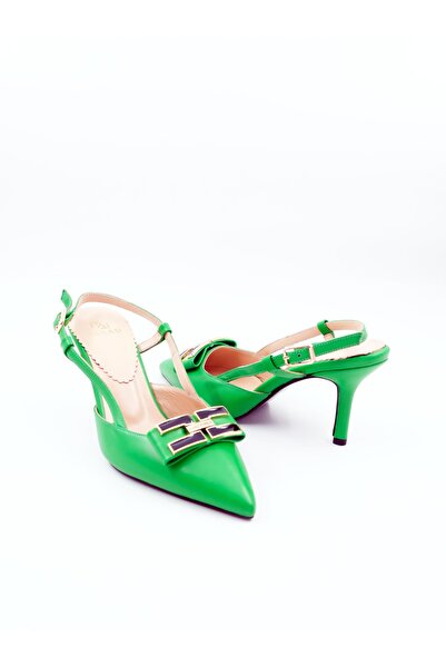 Tenau Women's Genuine Leather Heeled Shoes