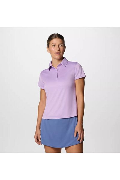 Columbia Women's Short Sleeve Polo T-Shirt Tidal Tee Ss Fl2697
