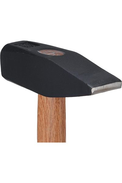 TOTAL 1000g Machinist Hammer, Hardwood Handle, Carbon Steel