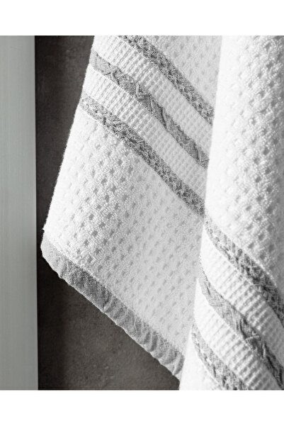 Madame Coco Алісса 100% бавовняний банний рушник - білий