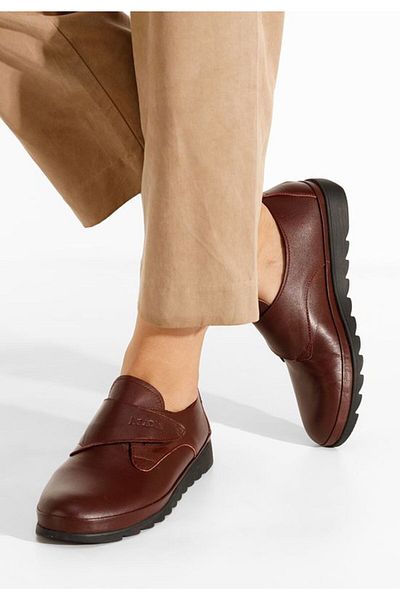 B T Shoes Asti red genuine leather loafers