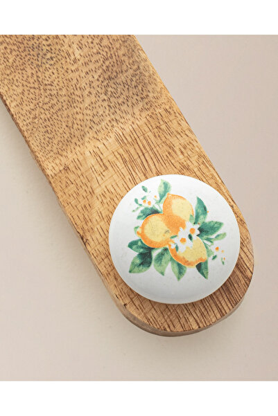 Madame Coco Sangleur Ceramic Door Stopper - Yellow/Green