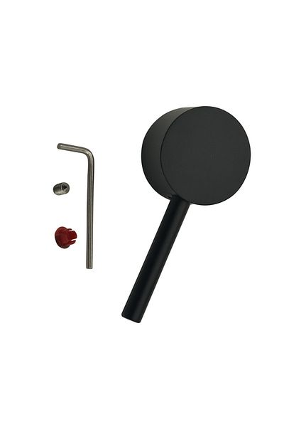 Choice Type2 35 Black Bathroom Replacement Faucet Handle Plated Taps Accessories for Size 35 / 40 Cartridge