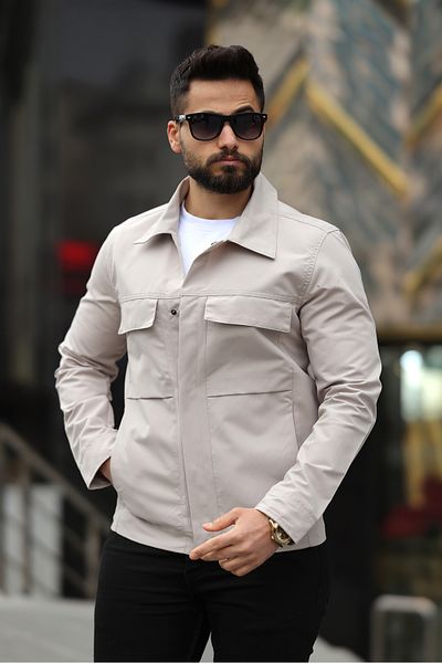 Boymen Ανδρικό μπουφάν Premium εποχιακό μπουφάν χωρίς επένδυση