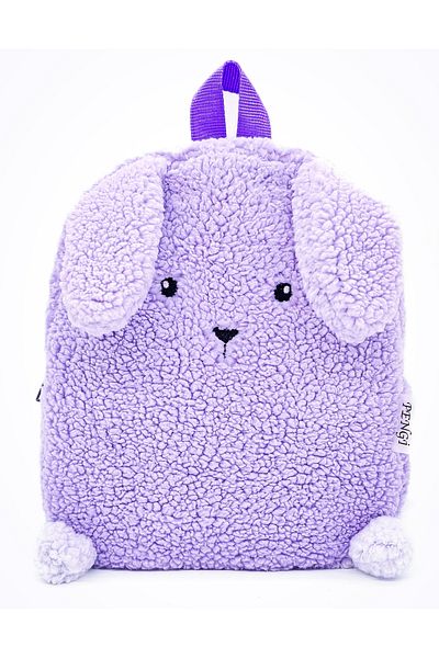 PENGİ 0-8 Years Old Rabbit LiLa Wellsoft Plush Backpack - Nursery Kids School