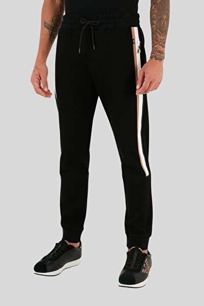 BOSS Regular Fit Pamuklu Jogger Erkek Spor Pantolon Siyah