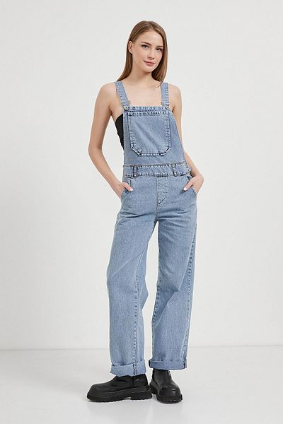 Arma Life Salopetă Gardener din denim pentru femei, cu bretele reglabile