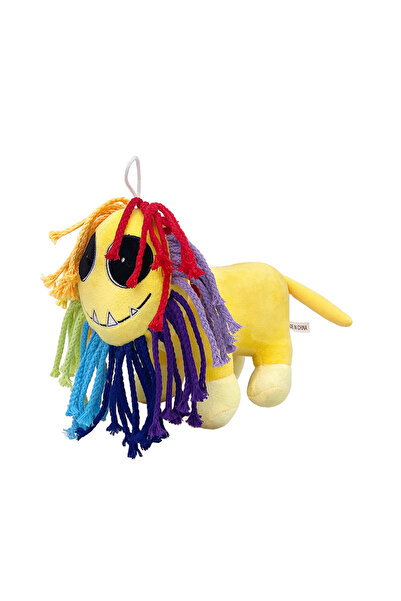 Choice 2 سيرك رقمي مذهل أفخم الأسد الملون الوحش الأسد الكبير أفخم لعبة، دمية حيوان محشوة ناعمة ل.