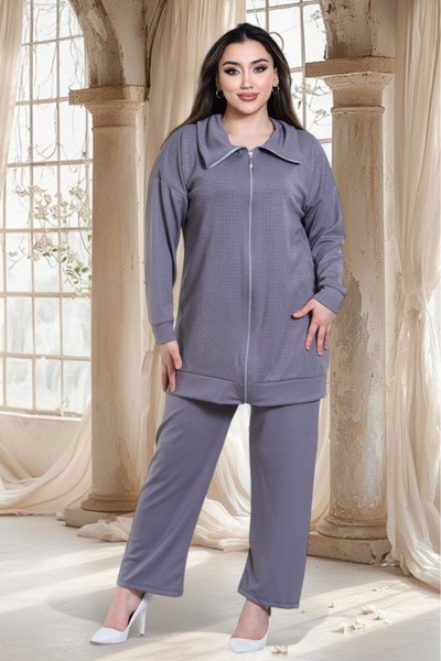 NEWCO Tracksuit Suit Bottom Top Zippered