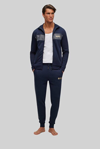 BOSS Regular Fit Erkek Spor Pantolon Lacivert