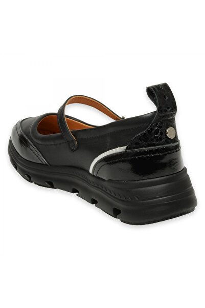 Mammamia D25Ya-750Z Daily Black Women's Ballerinas