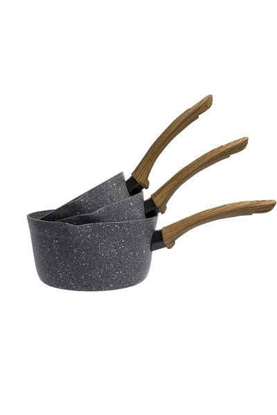 Leydi Marble Natura Granite Sauce Bowl Set with Silicone Beater Gift