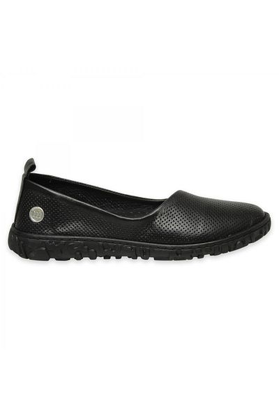 Mammamia D25Ya-105Z Daily Black Women's Ballerinas