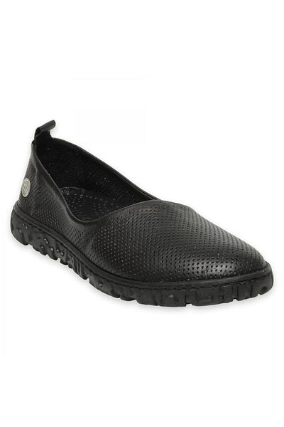 Mammamia D25Ya-105Z Daily Black Women's Ballerinas