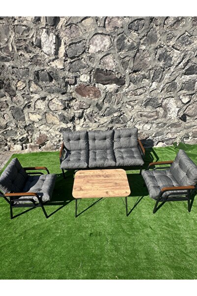 BM DESİNG BAHÇE VE BALKON MOBİLYASI 3+1+1+SEHPA