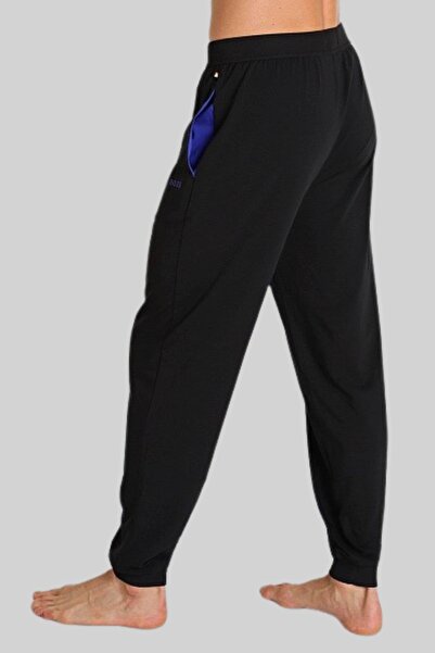 BOSS Regular Fit Erkek Spor Pantolon Siyah