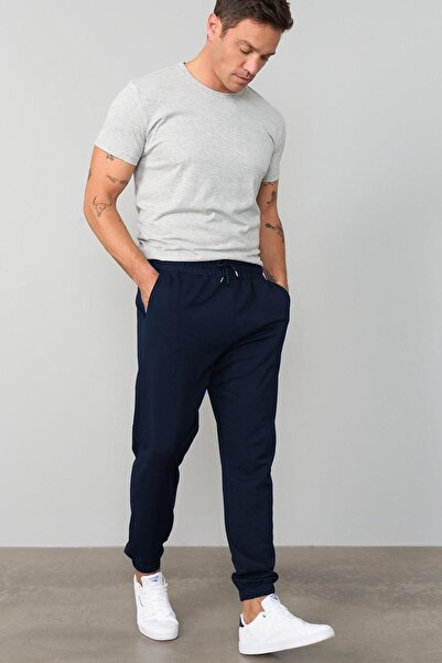 UYN SPORT Ανδρική φόρμα παντελόνι σε μπλε ναυτικό χρώμα