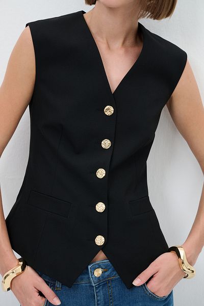 adL Pocket Detailed Vest