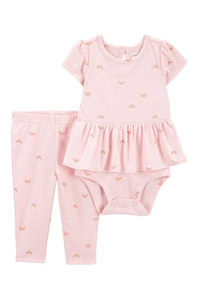 Carter's Baby Girl Body Pants Set 2 Pack