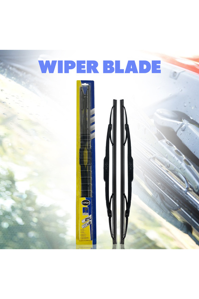 100Miles شفرات مساحات السيارة 24 بوصة من الدرجة الاحترافية، مجموعة مكونة من ق...