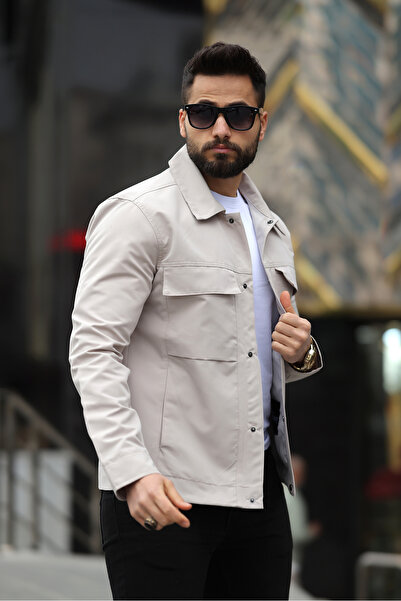 Boymen Ανδρικό μπουφάν Premium εποχιακό μπουφάν χωρίς επένδυση