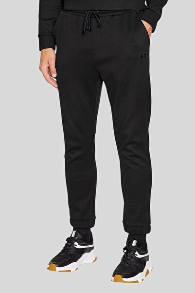 BOSS Relaxed Fit Jogger Erkek Spor Pantolon Siyah