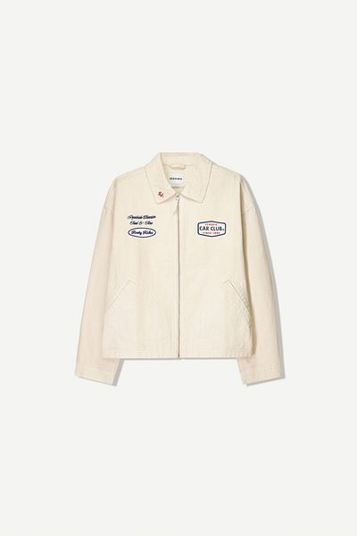 Bershka Jacket with patches