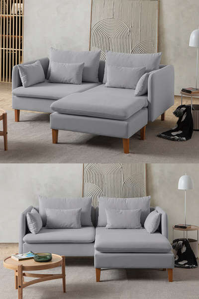 Eymense Flexy Mini Köşe Takımı GRİ