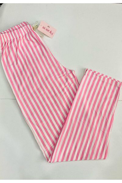 Pijamoni Milan Patterned Single Bottom Women's Pajama Set