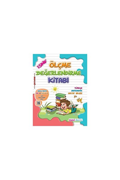 Mavi Deniz Yayınları MAVİDENİZ Yayınları 1.sınıf 2.dönem ölçme değerlendirme kitabı-2025