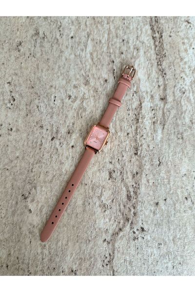 QUARTZ Vintage Women's Minimal Watch Pink Women's Watch