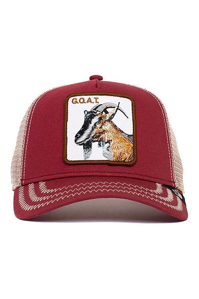 Goorin Bros قبعة G.o.a.t الحمراء (101-0385-RED)