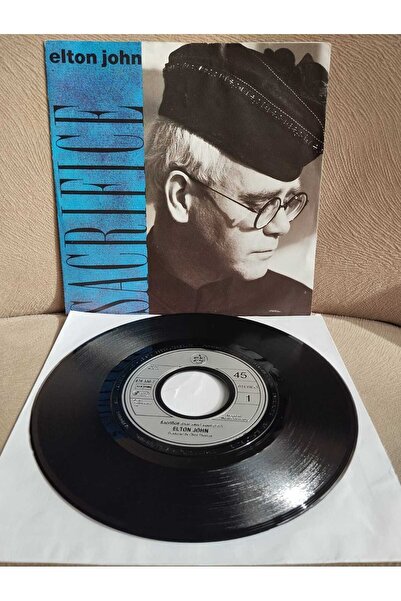 Elton John - Sacrifice - 1989 Almanya Basım -2.EL