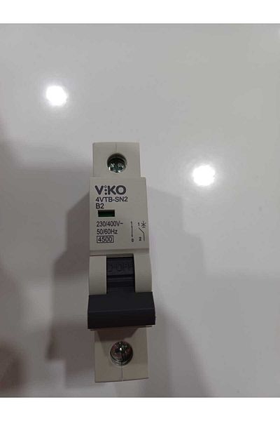 VİKO Viko 4Vtb-1B2 Monophase 1X2A B Type Automatic Fuse 4.5Ka Combi Fuse