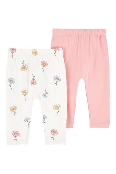 Carter's Baby Girl Purelysoft 2-Piece Pants Set