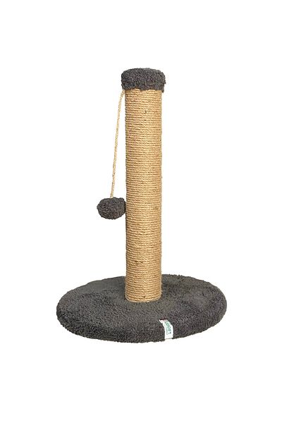 Nursoft 52 cm Cat Scratching Post - Round and Pompom Cat Scratching Post